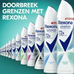 6x Rexona Deodorant Spray Shower Fresh 150 Ml -Verzorgingsproducten 1200x1200 1296