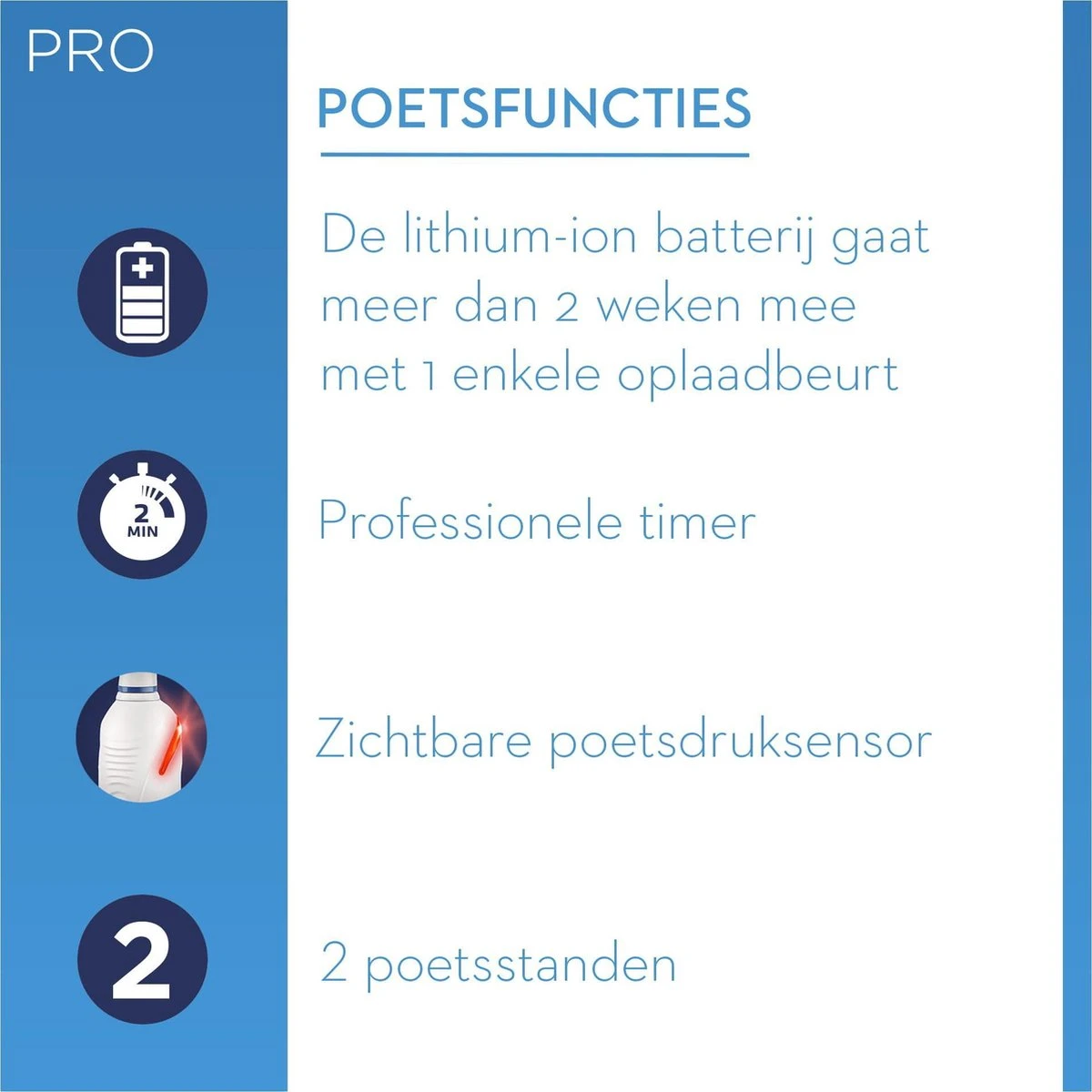 Oral B Oral_B Pro 2 - 2900 - Duoverpakking Elektrische Tandenborstel - Zwart 10 Oral B Oral_B Pro 2 - 2900 - Duoverpakking Elektrische Tandenborstel - Zwart - Afbeelding 9