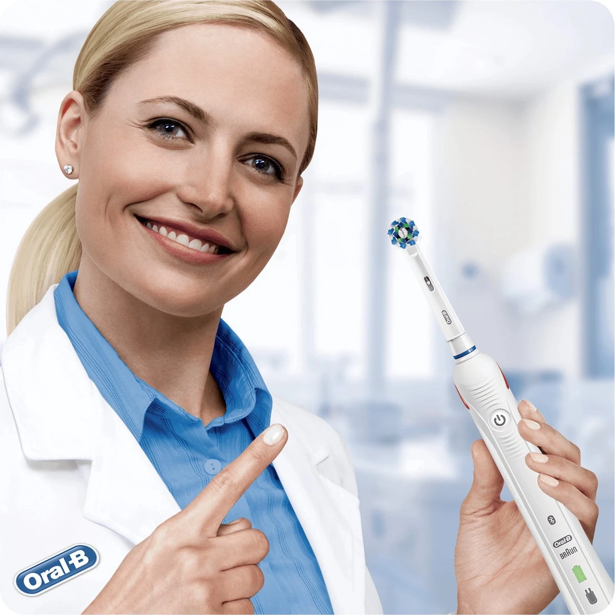 Oral B Oral-B Smart 5 5900 - Zwart En Wit - Elektrische Tandenborstel - Duopack 8 Oral B Oral-B Smart 5 5900 - Zwart En Wit - Elektrische Tandenborstel - Duopack - Afbeelding 6