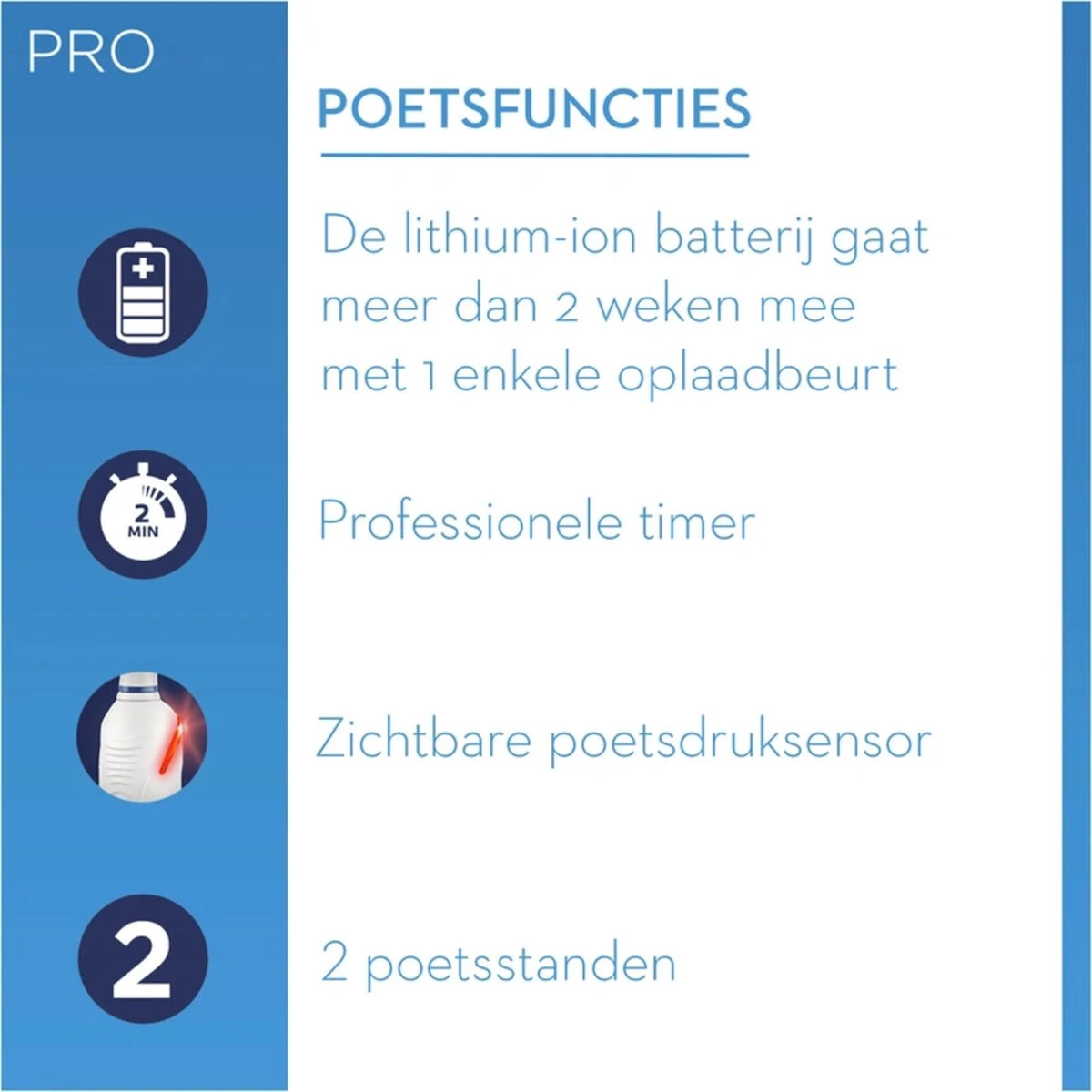 Oral B Oral-B PRO 2500 3D - Elektrische Tandenborstel - Roze 15 Oral B Oral-B PRO 2500 3D - Elektrische Tandenborstel - Roze - Afbeelding 13