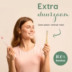 NATURE’S Groove® Bamboe Tandenborstel - Houten Tandenborstel Soft - 8 Stuks - Handmatig -Verzorgingsproducten 1200x1200 1490