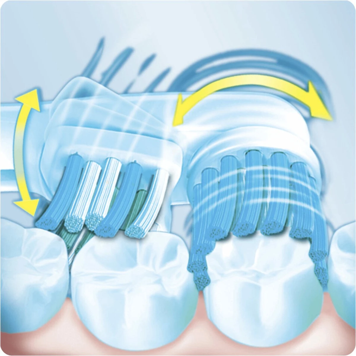Oral B Oral-B Dual Clean - Opzetborstels - 2 Stuks 5 Oral B Oral-B Dual Clean - Opzetborstels - 2 Stuks - Afbeelding 3