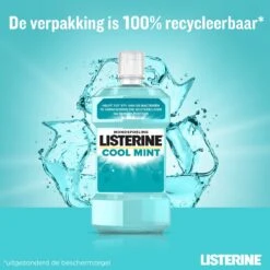 LISTERINE® Fresh Mint, Mondspoeling Met Essentiële Oliën Voor Een Langdurig Frisse Adem, 3x600ml 18 LISTERINE® Fresh Mint, Mondspoeling Met Essentiële Oliën Voor Een Langdurig Frisse Adem, 3x600ml -Verzorgingsproducten 1200x1200 1575