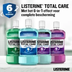 LISTERINE Total Care Bescherming Tegen Tandsteen: Mondspoeling Voor Complete Bescherming Tegen De Opbouw Van Tandsteen Met 6-in-1 Effect - Met Essentiële Oliën, Fluoride En Zinkformule, 3 X 500 Ml 21 LISTERINE Total Care Bescherming Tegen Tandsteen: Mondspoeling Voor Complete Bescherming Tegen De Opbouw Van Tandsteen Met 6-in-1 Effect - Met Essentiële Oliën, Fluoride En Zinkformule, 3 X 500 Ml -Verzorgingsproducten 1200x1200 1597