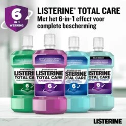 LISTERINE Total Care Tandbescherming, Mondspoeling, Biedt Complete Bescherming Voor Sterke Tanden Met 6 In 1 Effect, 3 X 500 Ml 21 LISTERINE Total Care Tandbescherming, Mondspoeling, Biedt Complete Bescherming Voor Sterke Tanden Met 6 In 1 Effect, 3 X 500 Ml -Verzorgingsproducten 1200x1200 1601