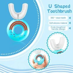 Tandenborstel Kind-Handtandenborstel Voor Kinderen-2 Tot 12 Jaar-Zachte Silliconen-Baby Tandenborstel-Tandenborstel Baby En Peuter - U-Vormig - 360 Graden-Bijtringen-peutertandenborstel-U Vorm -Verzorgingsproducten 1200x1200 1620