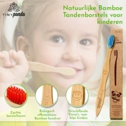 4+2 Bamboe Tandenborstel Voor Kinderen - Emoji - Bamboo Kids Toothbrush - Zero Waste - Vegan -Verzorgingsproducten 1200x1200 1626