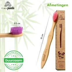 4+2 Bamboe Tandenborstel Voor Kinderen - Emoji - Bamboo Kids Toothbrush - Zero Waste - Vegan -Verzorgingsproducten 1200x1200 1629