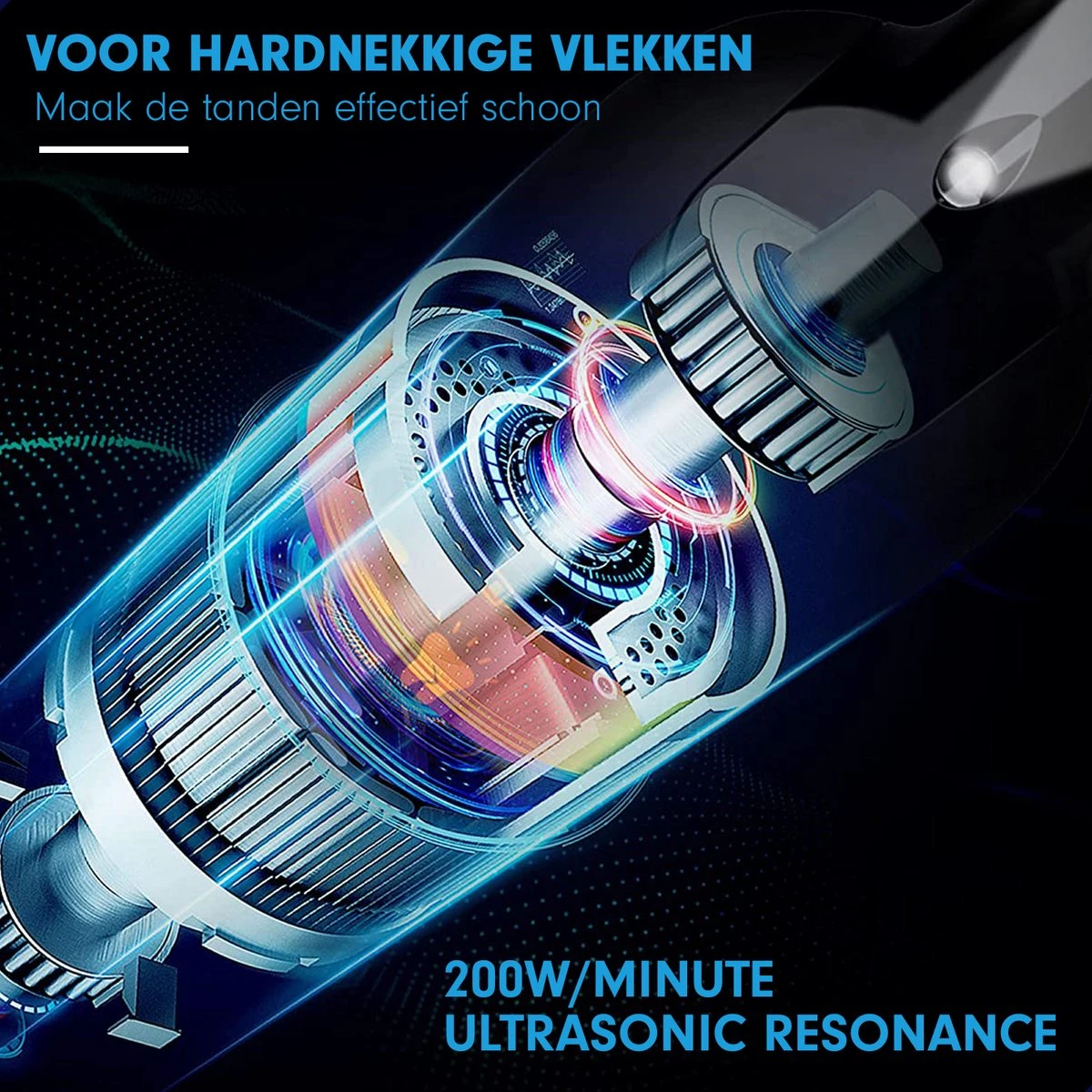 DEN-T® PRO U500 - Elektrische Sonische Tandsteen Verwijderaar - Zwart 9 DEN-T® PRO U500 - Elektrische Sonische Tandsteen Verwijderaar - Zwart - Afbeelding 7