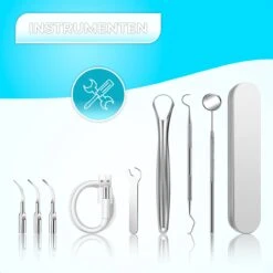 Tandsteen Verwijderaar Set - Elektrisch - Sonisch - Draadloos - Tandplak Verwijderen - Wit -Verzorgingsproducten 1200x1200 1732