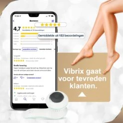 Vibrix® 2.0 Set Elektrische Eelt Verwijderaar Met Stofzuigsysteem - Krachtigste Motor Op De Markt - USB Oplaadbaar - Voetvijl -Verzorgingsproducten 1200x1200 180