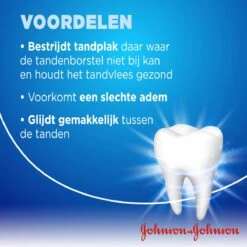 Johnson & Johnson Reach Dental Waxed Floss Flosdraad- 200 M - Flosdraad -Verzorgingsproducten 1200x1200 1811