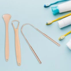 Nutty Green 3-Delige Tongschraper Set Inclusief Opbergcase - Tongreiniging Mondverzorging - Tongreiniger Mondhygiëne - RVS Schraper Voor Schone Tong Reiniging - Tongborstel Tegen Slechte Adem - Zero Waste Lifestyle -Verzorgingsproducten 1200x1200 1834