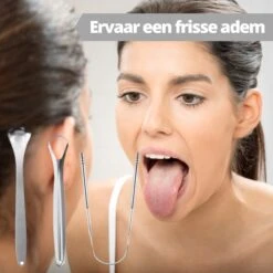 AdroitGoods RVS Tongschraper Set Voor Mondverzorging - 4 Stuks - Tongreiniger/Tongborstel & Tong Schraper 10 AdroitGoods RVS Tongschraper Set Voor Mondverzorging - 4 Stuks - Tongreiniger/Tongborstel & Tong Schraper -Verzorgingsproducten 1200x1200 1847