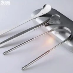 AdroitGoods RVS Tongschraper Set Voor Mondverzorging - 4 Stuks - Tongreiniger/Tongborstel & Tong Schraper 11 AdroitGoods RVS Tongschraper Set Voor Mondverzorging - 4 Stuks - Tongreiniger/Tongborstel & Tong Schraper -Verzorgingsproducten 1200x1200 1848
