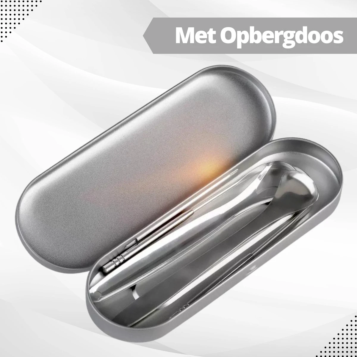 AdroitGoods RVS Tongschraper Set Voor Mondverzorging - 4 Stuks - Tongreiniger/Tongborstel & Tong Schraper 8 AdroitGoods RVS Tongschraper Set Voor Mondverzorging - 4 Stuks - Tongreiniger/Tongborstel & Tong Schraper - Afbeelding 6