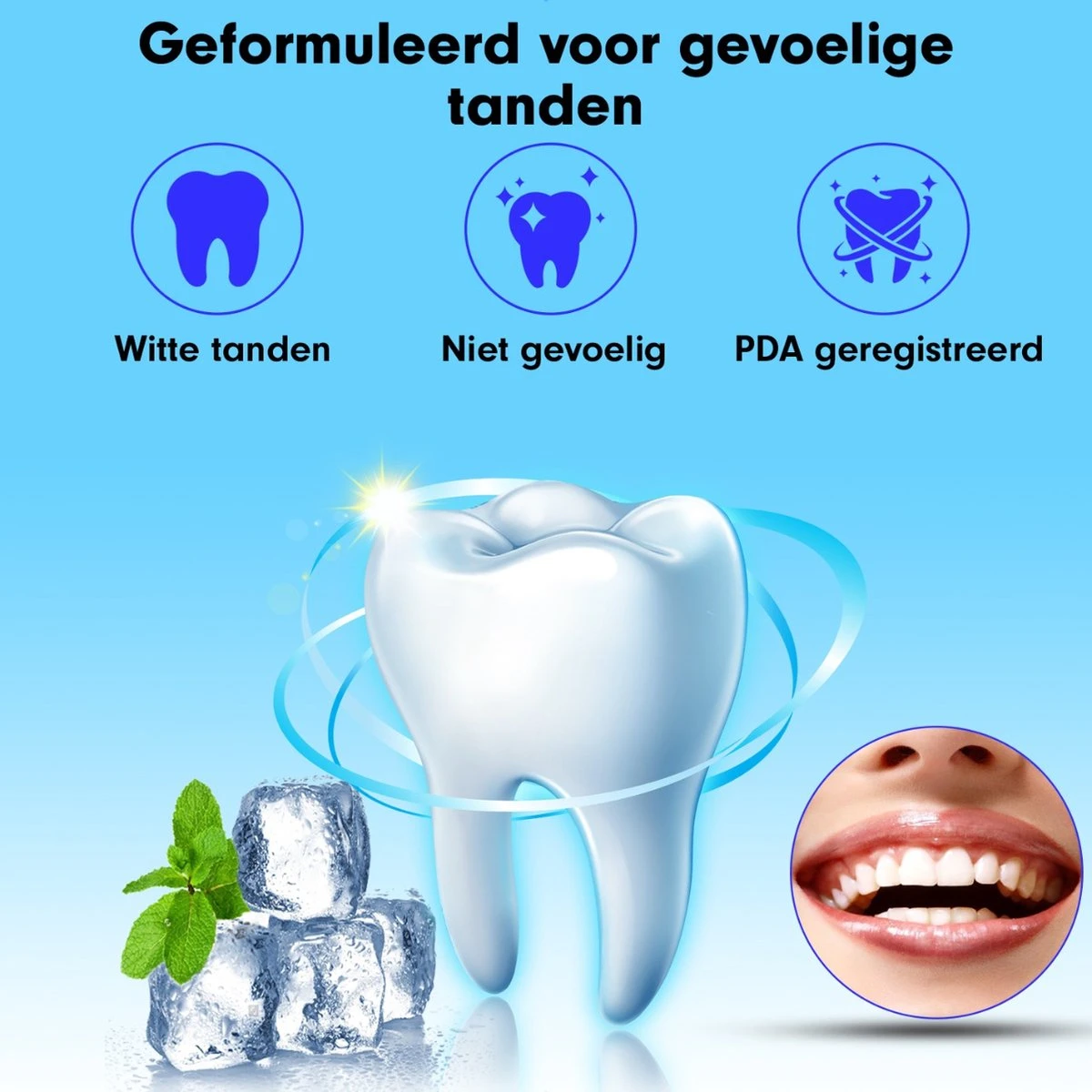 Diamond White - Teeth Whitening Strips - 28x Strips - Zonder Peroxide (0%) - Tandenbleekset - Tandenbleek Strips – Mint 4 Diamond White - Teeth Whitening Strips - 28x Strips - Zonder Peroxide (0%) - Tandenbleekset - Tandenbleek Strips – Mint - Afbeelding 2