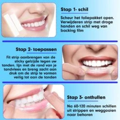 Diamond White - Teeth Whitening Strips - 28x Strips - Zonder Peroxide (0%) - Tandenbleekset - Tandenbleek Strips – Mint 15 Diamond White - Teeth Whitening Strips - 28x Strips - Zonder Peroxide (0%) - Tandenbleekset - Tandenbleek Strips – Mint -Verzorgingsproducten 1200x1200 1911