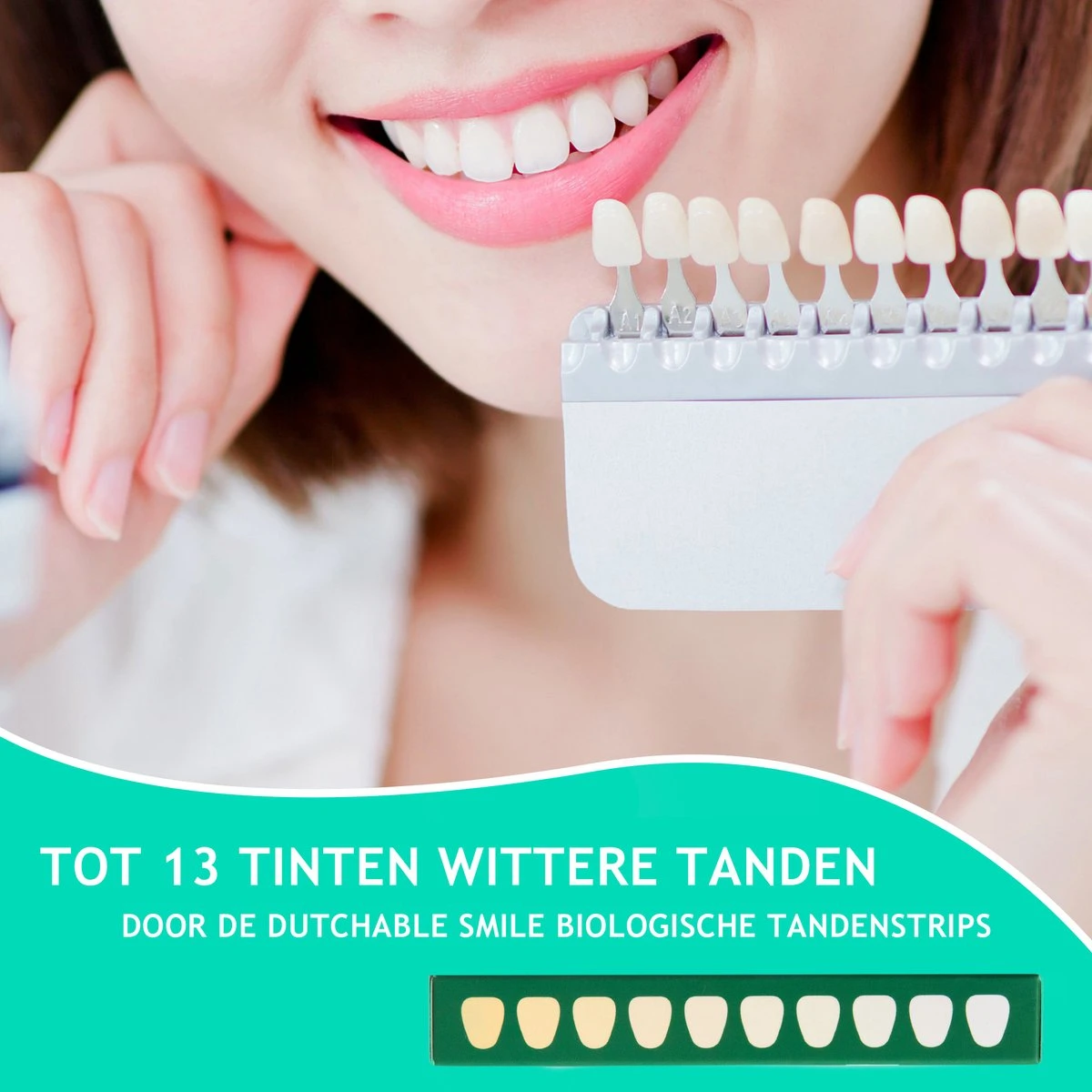 Dutchable Whitening Strips - Teeth Whitening Strips - Tandenbleek Strips - Met GRATIS Bamboe Tandenborstel - 100% Biologisch - Vegan - PAP+ 4 Dutchable Whitening Strips - Teeth Whitening Strips - Tandenbleek Strips - Met GRATIS Bamboe Tandenborstel - 100% Biologisch - Vegan - PAP+ - Afbeelding 2