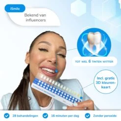 ISmile Professionele Tandenbleekset - Veilig Tanden Bleken - Zonder Peroxide - Witte Tanden - Teeth Whitening -Verzorgingsproducten 1200x1200 1979