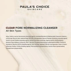 Paula's Choice CLEAR Gel Gezichtsreiniger - Met Salicylzuur - Alle Huidtypen & Acne Huid - 177 Ml 7 Paula's Choice CLEAR Gel Gezichtsreiniger - Met Salicylzuur - Alle Huidtypen & Acne Huid - 177 Ml -Verzorgingsproducten 1200x1200 2163