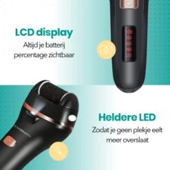 FreshDragon Elektrische Eelt Verwijderaar - Voetvijl - Inclusief 3 Rollers - Oplaadbaar -Verzorgingsproducten 1200x1200 217