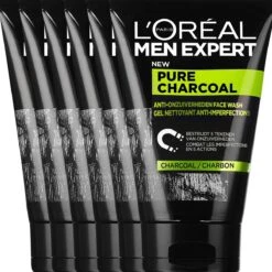 L’Oréal Paris Men Expert Pure Charcoal Gezichtsreiniging - 6 X 100 Ml - Voordeelverpakking -Verzorgingsproducten 1200x1200 2184