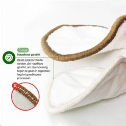 16 Herbruikbare Wattenschijfjes + Bamboe Houder - 12x Dagelijks 4x Scrub 4 Laags - Wasbare Wattenschijfjes Makeup Pads Zero Waste -Verzorgingsproducten 1200x1200 2206