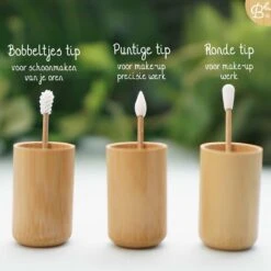 Bamboozy 4x Herbruikbare Wattenstaafjes Bamboe Met Bamboehouder Wasbare Oorstaafjes Oorstokjes Zero Waste Plastic Vrij Duurzaam -Verzorgingsproducten 1200x1200 2238