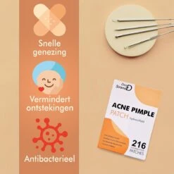 Dea Sirona Pimple Patch - Acne Patch - Puisten Verwijderaar - Puisten Pleister - Acne Pleister - Acne Sticker - Puistjes Verwijderen - 216 Stuks -Verzorgingsproducten 1200x1200 2298