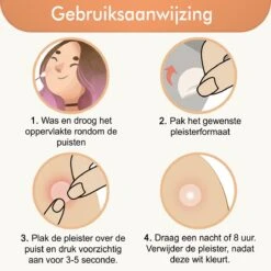 Dea Sirona Pimple Patch - Acne Patch - Puisten Verwijderaar - Puisten Pleister - Acne Pleister - Acne Sticker - Puistjes Verwijderen - 216 Stuks -Verzorgingsproducten 1200x1200 2300