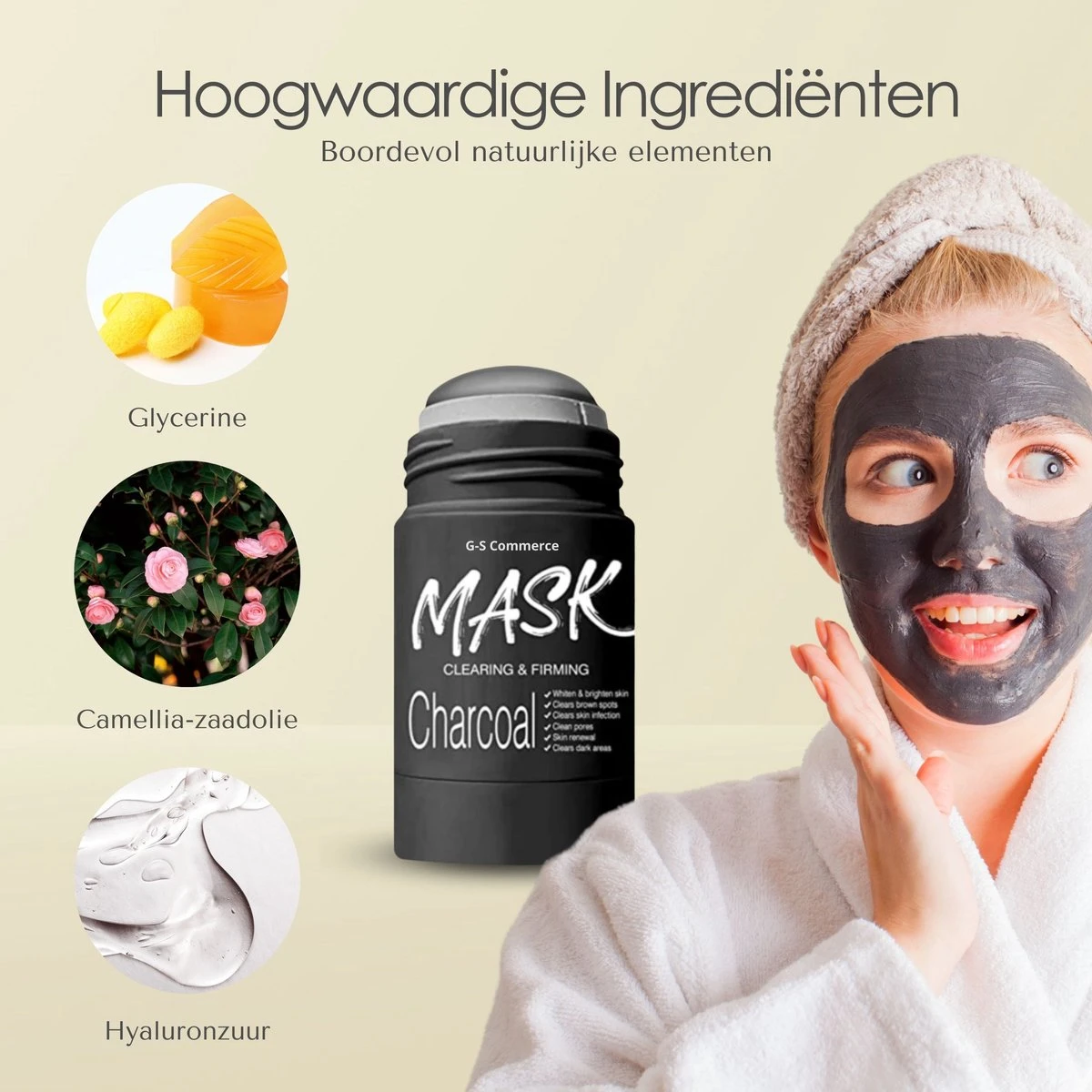 Mask Stick | Houtskool Klei Masker | Bekend Van De Green Mask Stick | Detox | Charcoal | Kleimasker | Gezichtsmasker | Blackhead Remover | Huidverzorging | Hydraterend | 9 Mask Stick | Houtskool Klei Masker | Bekend Van De Green Mask Stick | Detox | Charcoal | Kleimasker | Gezichtsmasker | Blackhead Remover | Huidverzorging | Hydraterend | - Afbeelding 7