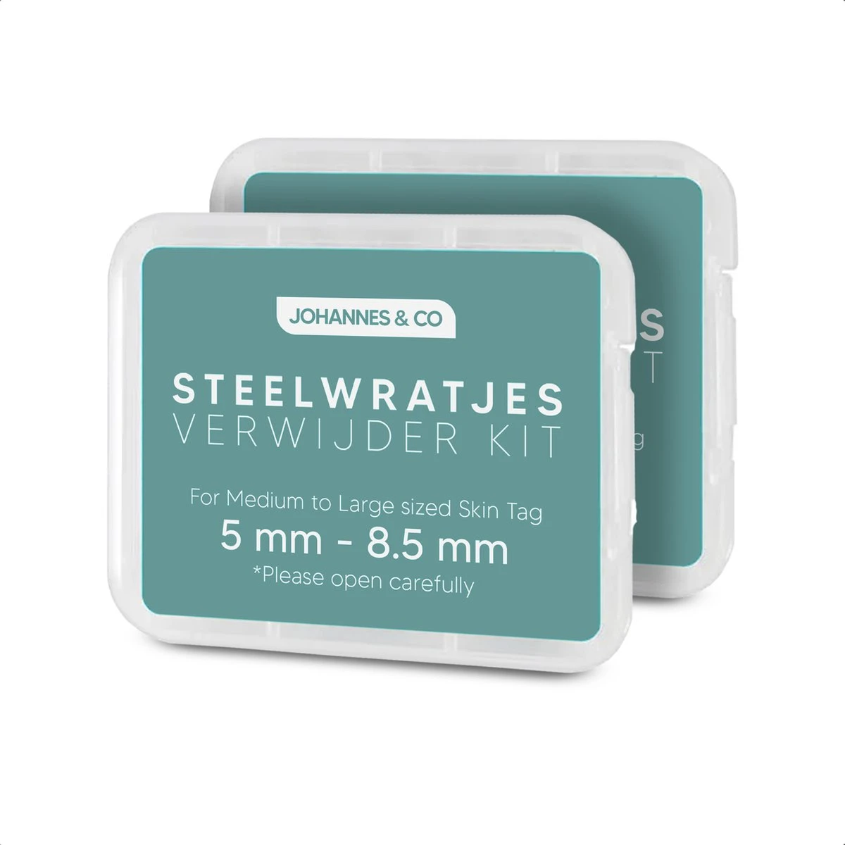 Johannes & Co Steelwratjes Verwijderen Kit - Wrattenverwijderaar – 2x Kegels 4 Johannes & Co Steelwratjes Verwijderen Kit - Wrattenverwijderaar – 2x Kegels - Afbeelding 2