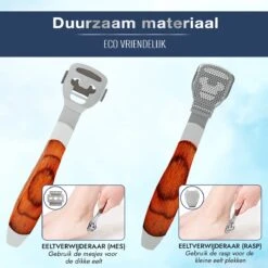 Pedicureset Professioneel - Pedicure Eeltmesjes - Eelt Verwijderaar Pedicure Set - Eeltverwijderaar Voetvijl - Eeltschraper - Eeltschaaf - Eeltrasp -Verzorgingsproducten 1200x1200 358