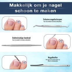 Pedicureset Professioneel - Pedicure Eeltmesjes - Eelt Verwijderaar Pedicure Set - Eeltverwijderaar Voetvijl - Eeltschraper - Eeltschaaf - Eeltrasp -Verzorgingsproducten 1200x1200 362