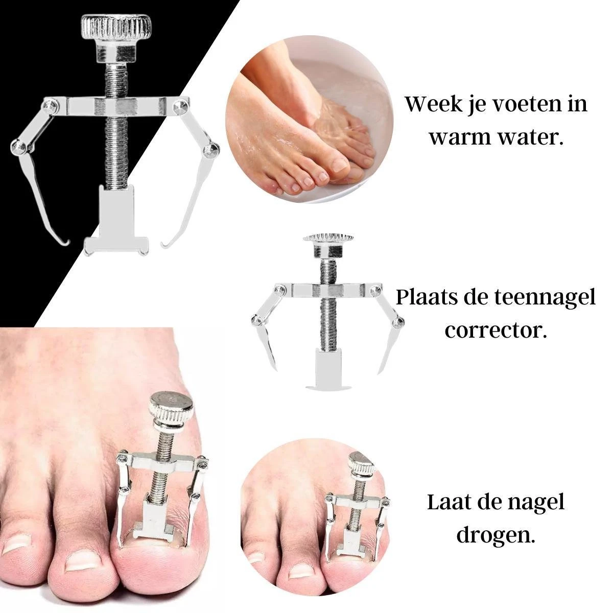 7-delige Pedicure En Manicure Set - Nagelknipper - Pedicureset - Nagelvijl - Nageltang - Kalknagel - Teennagelknipper 9 7-delige Pedicure En Manicure Set - Nagelknipper - Pedicureset - Nagelvijl - Nageltang - Kalknagel - Teennagelknipper - Afbeelding 8