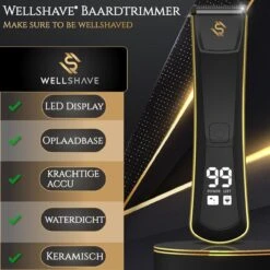Wellshave Baardtrimmer Mannen - Trimmer Voor Baard En Lichaam - Bodytrimmer Heren -Verzorgingsproducten 1200x1200 384