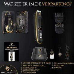 Wellshave Baardtrimmer Mannen - Trimmer Voor Baard En Lichaam - Bodytrimmer Heren -Verzorgingsproducten 1200x1200 386