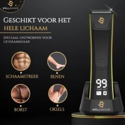 Wellshave Baardtrimmer Mannen - Trimmer Voor Baard En Lichaam - Bodytrimmer Heren -Verzorgingsproducten 1200x1200 388