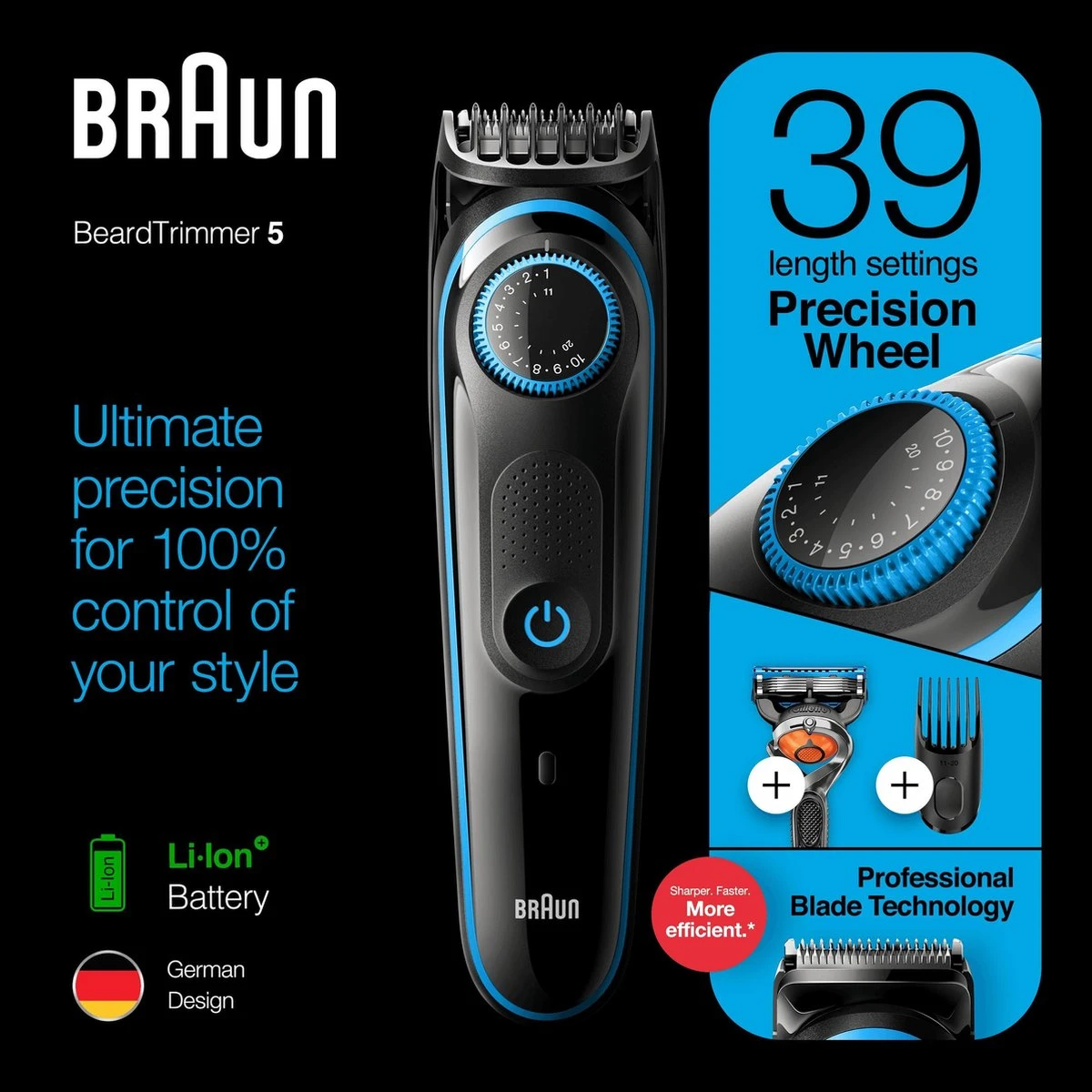 Braun BT5240 - Baardtrimmer 10 Braun BT5240 - Baardtrimmer - Afbeelding 8