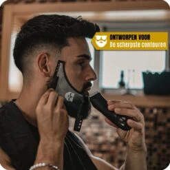 BAØRD Baardtrimmer Voor Mannen – Waterdicht – Draadloze Tondeuse - Trimmer Voor Baard & Lichaam – Scheerapparaat – Bodygroomer - Haartrimmer – Baardverzorging – Barber – Oplaadbaar - Zwart -Verzorgingsproducten 1200x1200 440