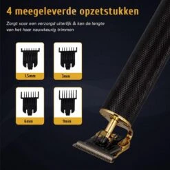 Krexs Zwarte Baardtrimmer - Tondeuse - Trimmer - Scheerapparaat - Haartrimmer - Bodygroomer – Baard -Verzorgingsproducten 1200x1200 470