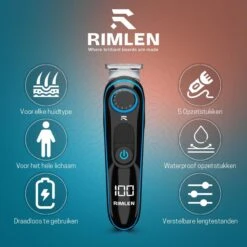 5 In 1 Baardtrimmer Voor Mannen - Trimmer Voor Baard En Lichaam - Neus En Oor -Bodygroomer - 0.5-10MM 16 5 In 1 Baardtrimmer Voor Mannen - Trimmer Voor Baard En Lichaam - Neus En Oor -Bodygroomer - 0.5-10MM -Verzorgingsproducten 1200x1200 478