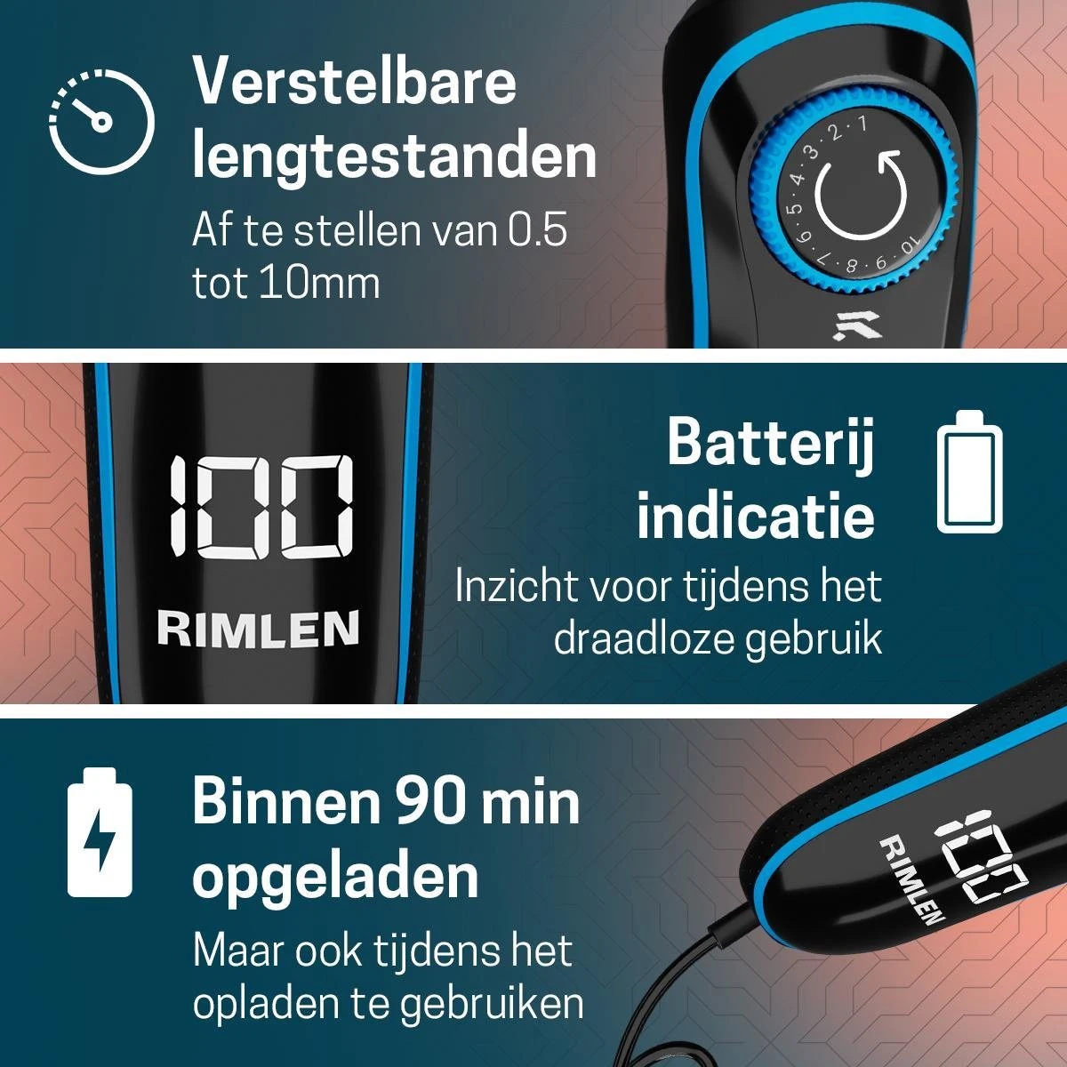 5 In 1 Baardtrimmer Voor Mannen - Trimmer Voor Baard En Lichaam - Neus En Oor -Bodygroomer - 0.5-10MM 12 5 In 1 Baardtrimmer Voor Mannen - Trimmer Voor Baard En Lichaam - Neus En Oor -Bodygroomer - 0.5-10MM - Afbeelding 10
