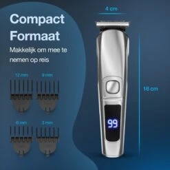 Beeperfect® 6 In 1 Baardtrimmer Voor Mannen - Trimmer - Bodygroomer - Neus En Oor Trimmer - IPX6 Waterdicht - 6 Opzetstukken -Verzorgingsproducten 1200x1200 488