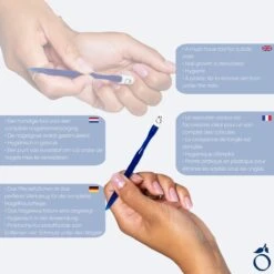 Herome Bokkenpoot Nagelriemduwer - Cuticle Pusher - Handige Tool Voor Manicurebehandeling - Hygienisch In Gebruik -Verzorgingsproducten 1200x1200 61