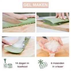 Dr. Green® 1x- Aloë Vera Blad - MAAK GEL IN 3 MINUTEN - 100% Puur - Biologisch -Verzorgingsproducten 1200x1200 672
