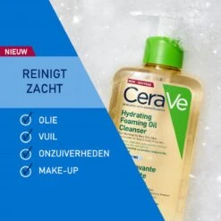 CeraVe - Hydrating Foaming Oil Cleanser - Voor Normale Tot Droge Huid - 236ml -Verzorgingsproducten 1200x1200 696