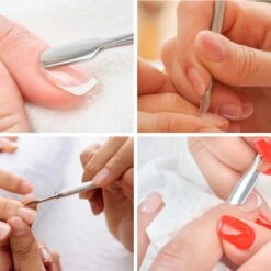 3 Delige Nagelriem Knipper Set - Cuticle Pusher Duwer Verwijderaar Trimmer Mesje - Bokkenpootje Nagels -Verzorgingsproducten 1200x1200 70