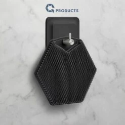 Badborstel - Siliconen Badborstel - Doucheborstel - Lichaamsborstel - Gezichtsborstel - Huidborstel - Scrub Handschoen - Massagespons - Massage Handschoen - Duurzaam - Exfoliërende Werking - Scrubben - Alle Huidtypen - Ergonomisch Handvat Met Zuignap -Verzorgingsproducten 1200x1200 803